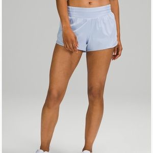 Lululemon Blue Linen Hotty Hot High Rise 2.5